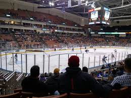 Snhu Arena Section 111 Row N Seat 4 Manchester Monarchs
