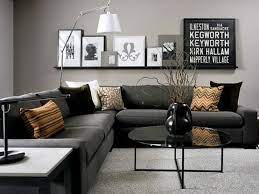 In this space, the largest block of color comes from a graphite gray sofa, which. Black And Grey Living Room Ideas For Gorgeous Decor Home Interiors Small Living Room Design Gray Living Room Design Living Room Grey