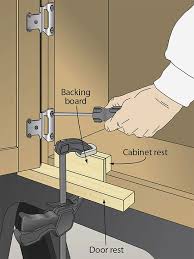 Cabinet Door Hanging Jig Woodworking Woodworking Shop Diy Woodworking