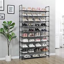 Meuble de rangement cdiscount personnes habituellement ajuster beaucoup énergie dedans décorer la maison depuis vous choisissez pour exister dans un beau maison et confortable. Miss Etageres Meuble Chaussures Rangement 10 Niveaux Pas Cher Structure Stable En Metaux 100 30 176cm Achat Vente Meuble A Chaussures Miss Etageres Meuble Chauss Cdiscount
