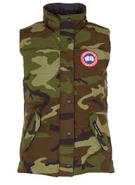 Canada goose kensington parka cg55 black women's jacket. Taillierte Daunenweste Classic Camo Canada Goose Damen Place Des Tendances