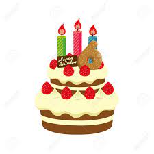 Birthday cakes can sometimes look tricky to make at home but we've got lots of easy birthday cake recipes and ideas for amateur bakers to make. Birthday Cake Illustration For 6 Years Old Royalty Free Cliparts Vectors And Stock Illustration Image 117188589