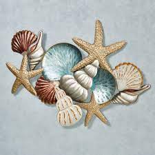 6 or 12 month special financing available. Ocean Collage Metal Wall Art