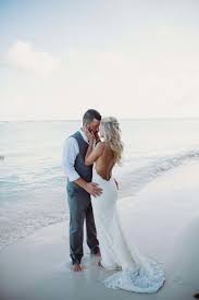Katie May Poipu Gown Sandals Barbados Destination Beach Wedding Beach Destination Wedding Beach Wedding Photos Wedding Photos