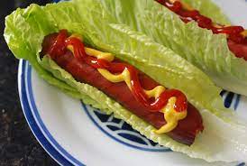 Tired of traditional hot dogs? Hold The Bun Green Style Hotdogs A No Carb Way To Eat Hotdogs Grillgirl