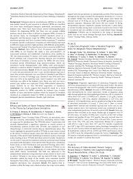 Chemotherapy for unresectable malignant pleural mesothelioma. Https Www Jto Org Article S1556 0864 19 32322 6 Pdf