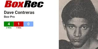 BoxRec: Dave Contreras