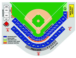 28 Faithful Roger Dean Stadium Seat Chart