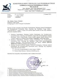 Dowload surat pernyataan setifikasi elektronik. Surat Klarifikasi Lembaga Layanan Pendidikan Tinggi Wilayah Xi Kalimantan