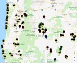 Oregon With Its Geographic And Geologic Diversity Is A Unique State Offering A Great Gem Hunting Experience Oregon Map Rockhounding Oregon Oregon Road Trip