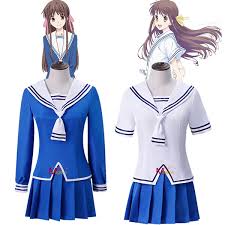 I feel like i'm the only one who doesn't like tohru. Anime Fruits Basket Tohru Honda Cosplay Costume Uniform Jk Girl School Uniform Sailor Costumes For Women Wish