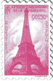 Eiffel Tower Stamp Vintage Postage Stamps Vintage Postage Vintage Stamps