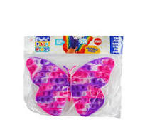 Jumbo Fidget Fun Bubble Popper - Marble Butterfly