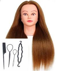 Cammitever Altin Sac Manken Baskani Peruk Icin Ucretsiz Hediyeler Ile Kuaforluk Bebekler Sac Modeli Maniquins Kafa Hair Mannequin Doll Hair Gold Hair