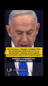 🔴 𝐍𝐄𝐓𝐀𝐍𝐘𝐀𝐇𝐔: “𝐈𝐒𝐑𝐀𝐄𝐋𝐄 𝐂𝐎𝐌𝐁𝐀𝐓𝐓𝐄𝐑𝐀’ 𝐀𝐋𝐋𝐄  𝐍𝐀𝐙𝐈𝐎𝐍𝐈 𝐔𝐍𝐈𝐓𝐄 𝐄 𝐈𝐍 𝐓𝐔𝐓𝐓𝐄 𝐋𝐄 𝐀𝐋𝐓𝐑𝐄 𝐒𝐄𝐃𝐈  𝐂𝐎𝐍𝐓𝐑𝐎 𝐋𝐄 𝐑𝐈𝐂𝐇𝐈𝐄𝐒𝐓𝐄 𝐃𝐈 𝐈𝐒𝐓𝐈𝐓𝐔𝐈𝐑𝐄 𝐔𝐍𝐎  𝐒𝐓𝐀𝐓𝐎 𝐏𝐀𝐋𝐄𝐒𝐓𝐈𝐍𝐄𝐒𝐄”, Benjamin Netanyahu ha dichiarato che  Israele ha intenzione di ...