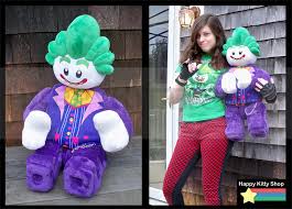 Lego Joker Plush Dc The Lego Batman Movie Plush By Queenbeeplush On Deviantart Batman Diy Lego Batman Movie Joker