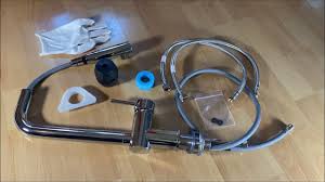 Sie setzt auch designakzente in einer küche. Woohse Wasserhahn Kuche Armatur Kuchenarmatur Spultischarmatur Mit Brause Unboxing Und Anleitung Youtube