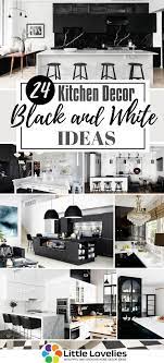 See more ideas about kitchen design, kitchen pictures, kitchen remodel. 24 Black And White Kitchen Decor Ideas Images Design