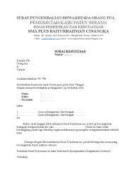 Check spelling or type a new query. Surat Pengembalian Siswa Kepada Orang Tua