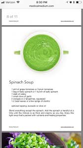 Spinach Soup Medical Medium Detoxsmoothie Recetas Veganas Recetas Recetario