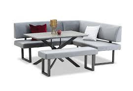 Furniture kitchen & dining living room bar bedroom home office more + shop by (1). Grey Aubrey Corner Dining Suite Amart Furniture