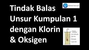 Tindak balas logam boleh diwakili oleh persamaan berikut Kimia Tingkatan 4 Bab 4 Jadual Berkala Unsur Tindak Balas Unsur Kumpulan 1 Dengan Klorin Oksigen Youtube