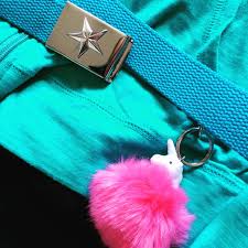 Star Canvas Belt From Amazon Pink Unicorn Keychain From Claire S Halloween Crafts Halloween Costumes For Kids Louis Vuitton Twist Bag Halloween Cosplay