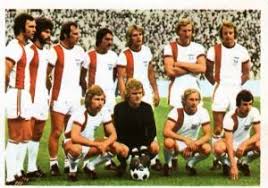 Een voetbalinterland zoals je die niet vaak zag: Bayern Munich Team Group In 1975