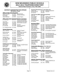 District Phone Directory