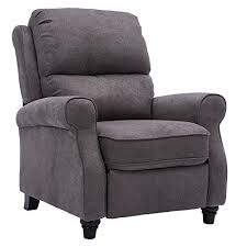 Bonzy Recliner Roll Arm And Easy To Push Mechanism Reclin Https Www Amazon Com Dp B07cxhg2wq Ref Cm Sw Recliner Chair Grey Recliner Leather Recliner Chair