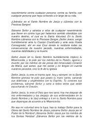 Rosario de liberacion y sanacion. Oraciones De Liberacion Y Sanacion Santisimo Nombre De Jesus Oracion De Sanacion Oraciones
