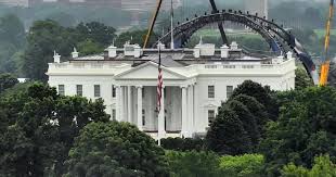 Stadium construction begins at White House for UFC Freedom 250
