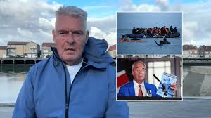 Migrant crisis: Lee Anderson slams critics of Reform’s small boats policy  as he investigates Calais for himself: ‘Shut up!’
