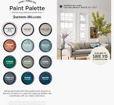 Entryway, living room, kitchen, master bedroom & dining room. Seasonal Colors From Sherwin Williams Sherwin Williams Color Palette Sherwin Williams Colors Sherwin Williams