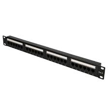 This 24 port universal 568a/b category 6 rack mount patch panel takes up a single rack space (1u). Extralink Patchpanel 24 Port Cat6 Utp Schwarz 1he