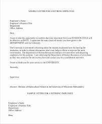 Jan 14, 2019 · send your resume in the format the employer specifies. Retirement Letter From Employee Inspirational Retirement Letter 7 Free Pdf Documents Dpwnload Retirement Letter To Employer Lettering Letter Templates