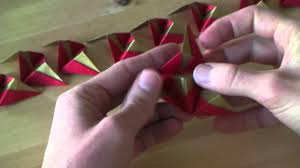 Origami is the traditional japanese art of paper folding. Christmas Origami