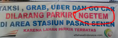 Bunga saja yang diinjak bisa bangkit lagi. Arti Kata Ngetem Dalam Bahasa Indonesia Bahasa Indonesia