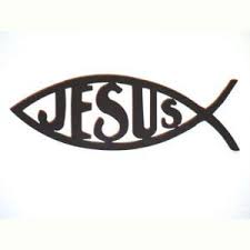 The Sync Whole Lady In Red Fish Symbol Christian Fish Christian Symbols