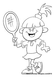 Desde 1988 es considerado un deporte olimpico y realmente es muy entretenido de ver. Dibujos De Deportes Para Colorear Dibujos De Nina Jugando Al Tenis Para Colorear Y Pintar Deportes Para Colorear Deportes Dibujos Dibujo De Ninos Jugando