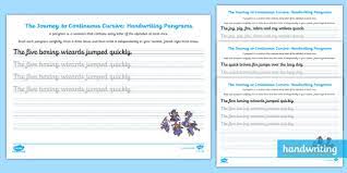 Cursive handwriting is something very special to me. Cursive Handwriting Worksheets Primary Resources