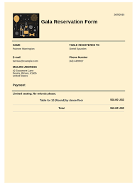 Reservation Template For Gala Pdf Templates Jotform Once they can complete the. reservation template for gala pdf