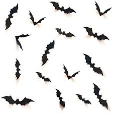 Newchic offer quality bat decorations for halloween at wholesale prices. Amazon Com Hozzq Diy Halloween Party Supplies Pvc 3d Decorative Scary Bats Wall Decal Wall Sticker Halloween Eve Decor Home Window Decoration Set 28pcs Black Toys Games