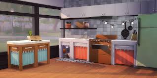 Cc Finds Servobride So I Actually Finished This All Of Sims 4 Kitchen Sims 4 House Design Sims House