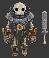 I Plan On Following Topology Such As This For Retopologizing My Character Something Simple And Not Too Compli Low Poly Character Low Poly Art Game Concept Art