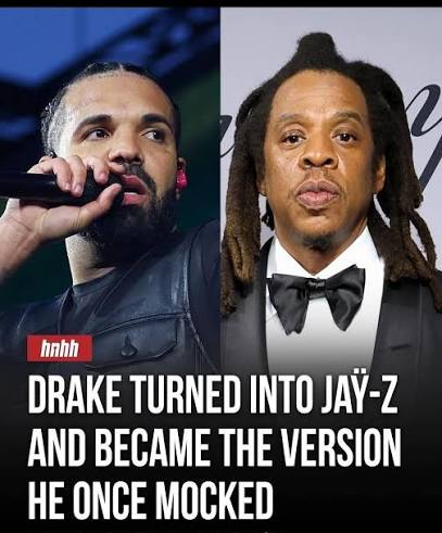 Drake once mocked the worldview that produced JAŸ-Z's art references. A  decade later, he's become wealthy enough to understand them 👀 Drake is now  at a point where his bag is as