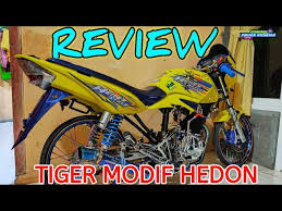 Kumpulan modifikasi tiger herex street racing kontes touring 2020. Review Tiger Revo Modifikasi Hedon 250cc Herex Style Youtube