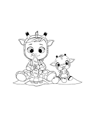 Bebes Llorones Para Colorear