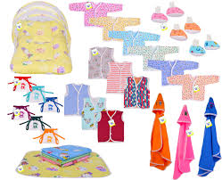 Toddylon Flat Bed New Born Baby Gift Set Combo Pack of 7 Items for Newborn  (0-6 Months) : Amazon.in: Baby Products