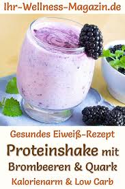 Brombeer Proteinshake Mit Quark Eiweissshake Rezept Zum Abnehmen Eiweissshake Rezept Eiweissshake Rezepte